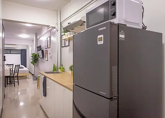 T1 Large Full Kitchen 1 Minute To Bts ホテル バンコク都